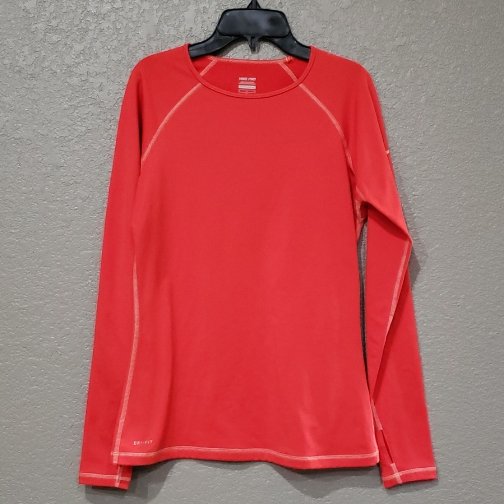 Nike Pro womens fleece longsleeve sweatshirt Medium